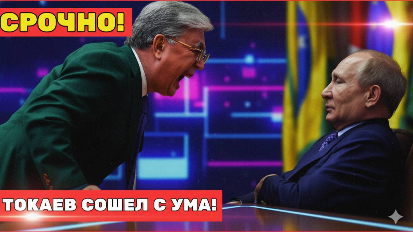  СРОЧНО! Казахстан уходит от России  шокирующее заявление Токаева!
