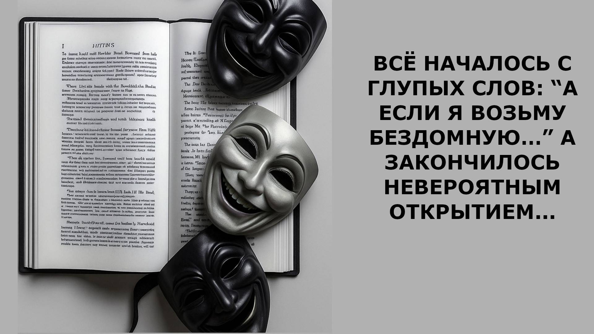Истории из жизни. ВСЁ НАЧАЛОСЬ С ГЛУПЫХ СЛОВ: “А ЕСЛИ Я ВОЗЬМУ