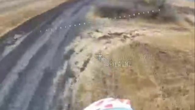 Дрон из сасады уничтожил пикап с ВСУшниками !!!