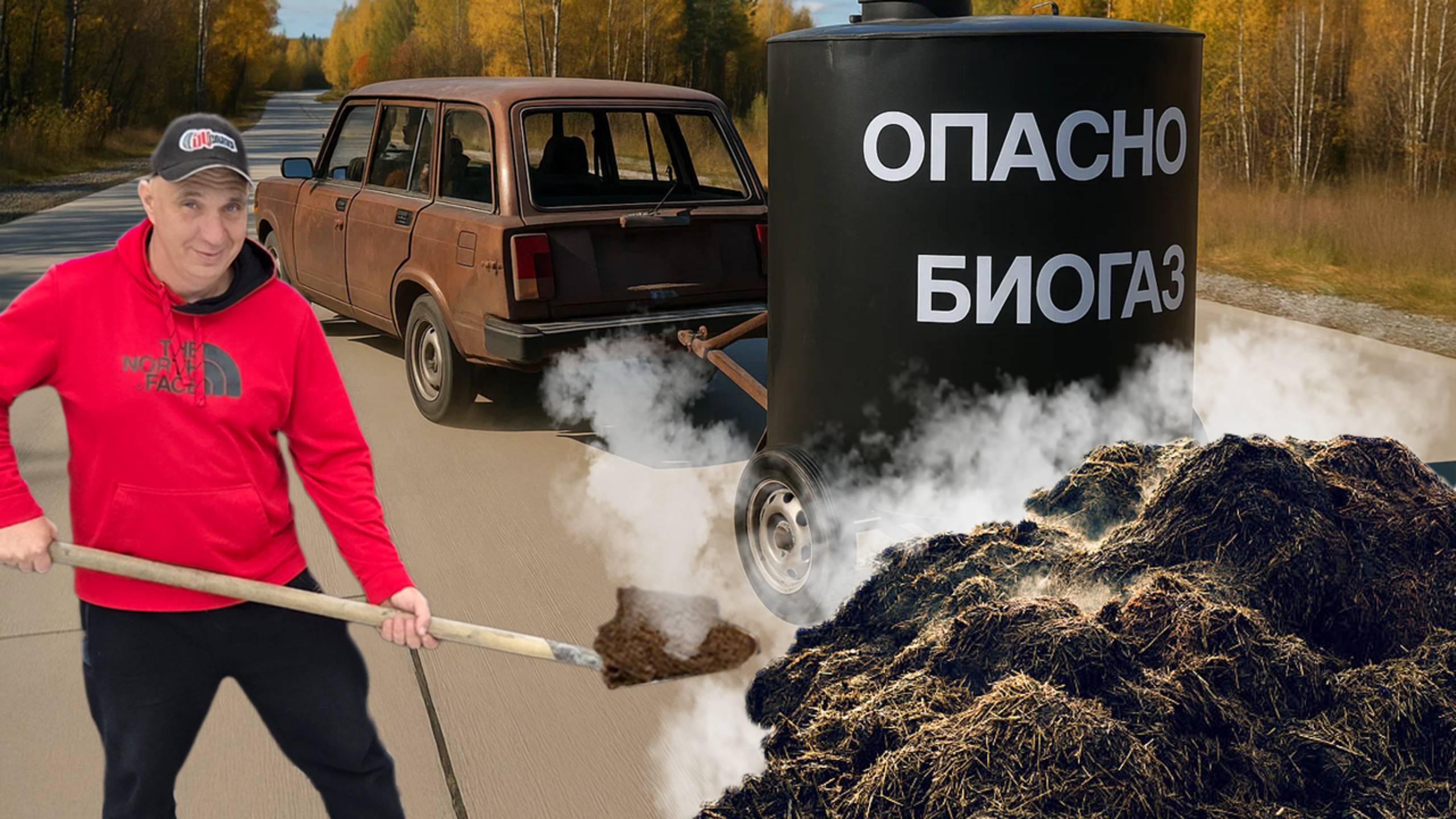 ТОПЛИВО из НАВОЗА своими руками - ПОЛУЧИТСЯ?