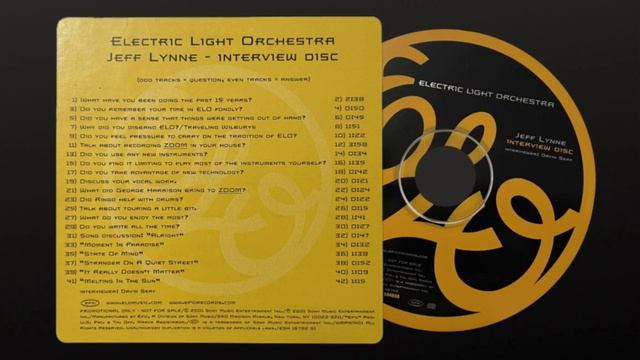 Jeff Lynnes Zoom full interview 2001