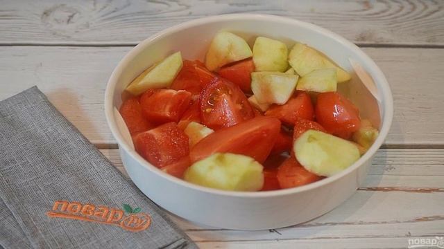 Пряный кетчуп с яблоками и карри