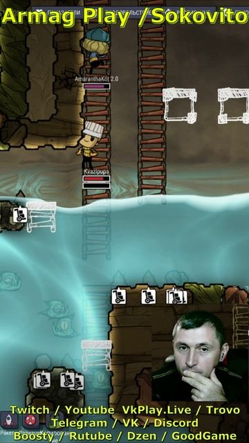 Квазипупа задохнулся в последнийц момент в Oxygen Not Included Shorts