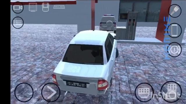 Полицейская погоня на разбитой Приоре в Real Oper City