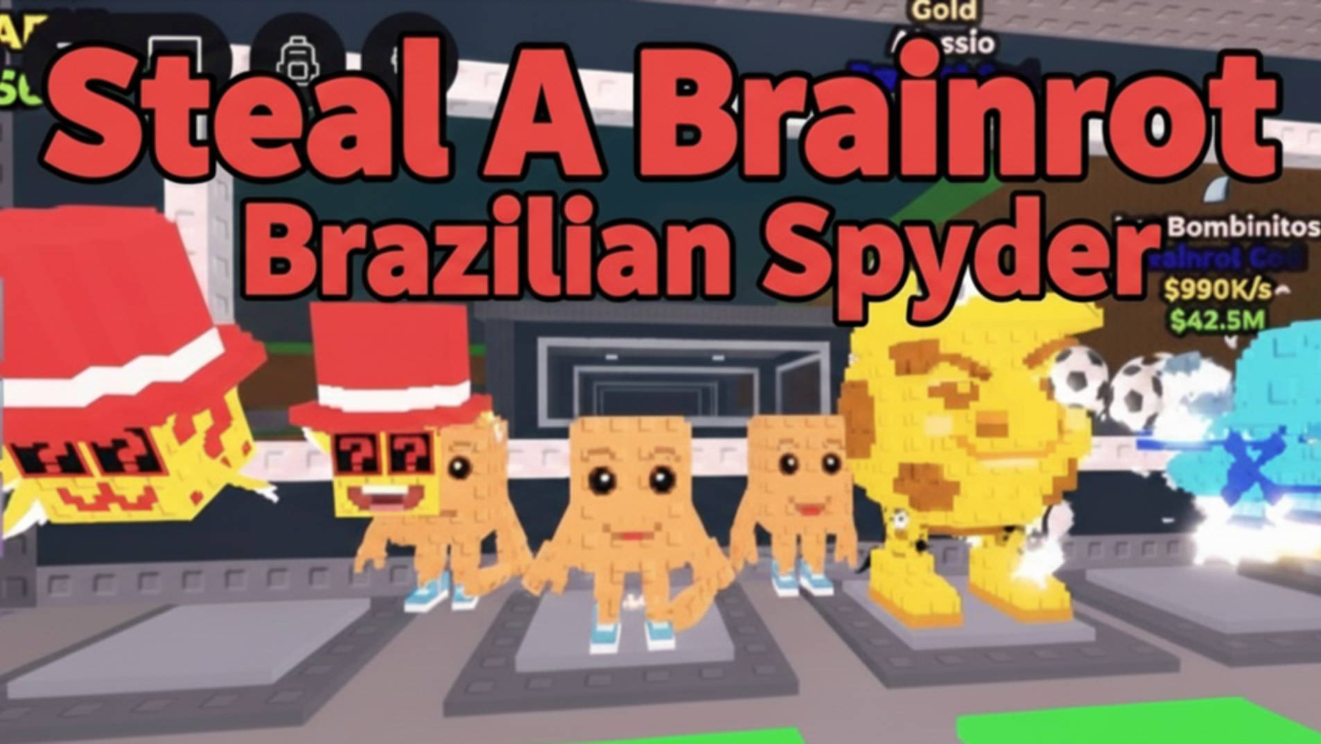 Я открываю как можно больше счастливых блоков в Steal A Brainrot пока не получу BEST SECRET!