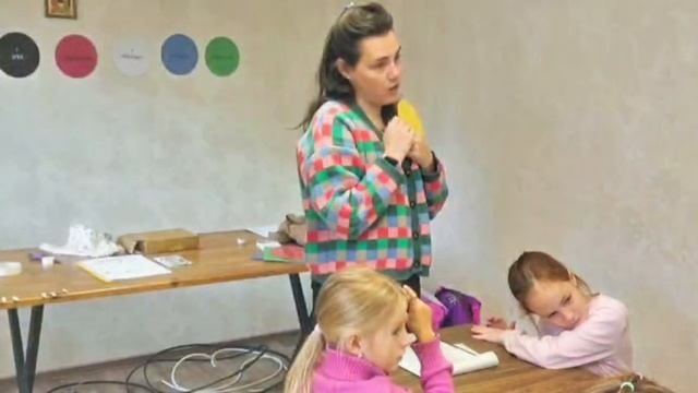 Первые в этом учебном году занятия для воспитанников ВОСКРЕСНОЙ ШКОЛЫ.