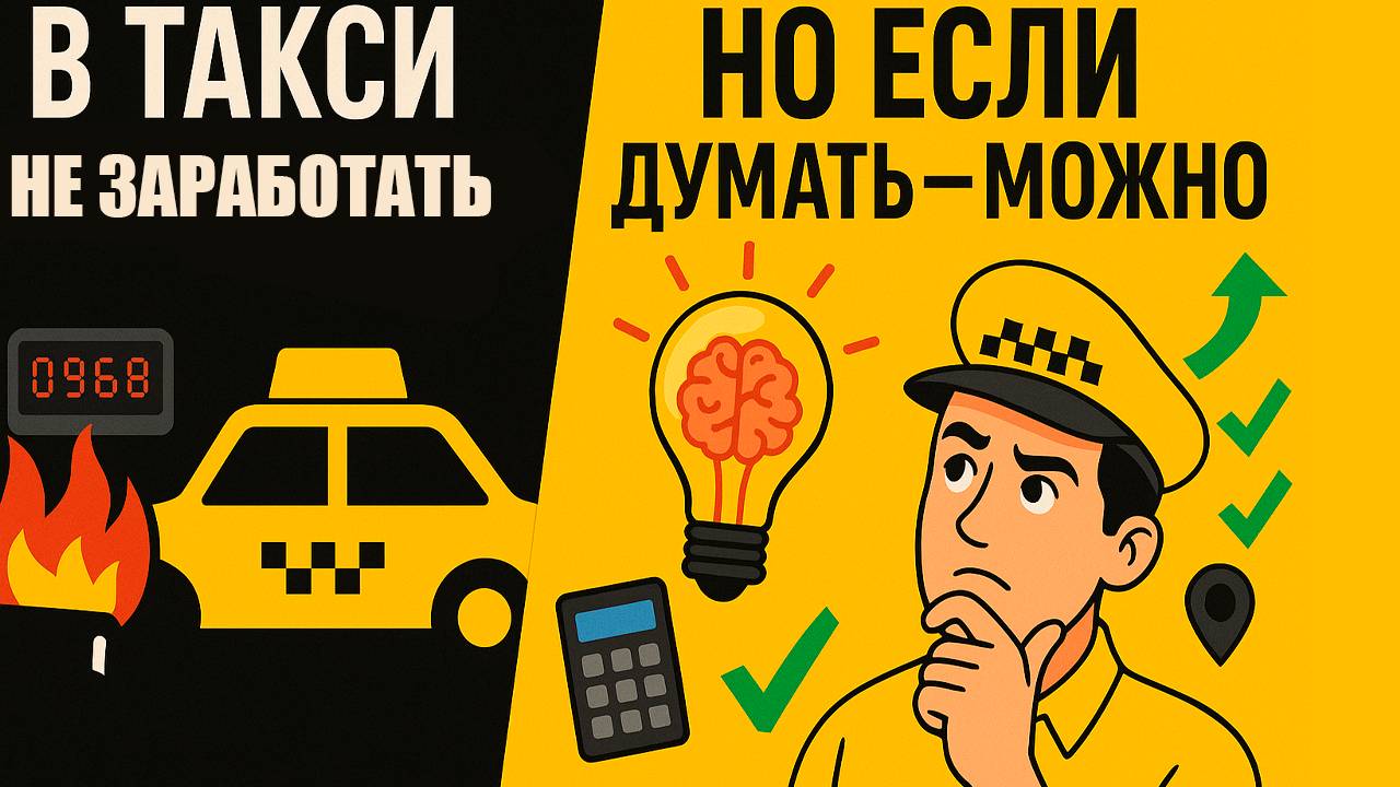 Такси — не миф: как стабильно зарабатывать простыми шагами