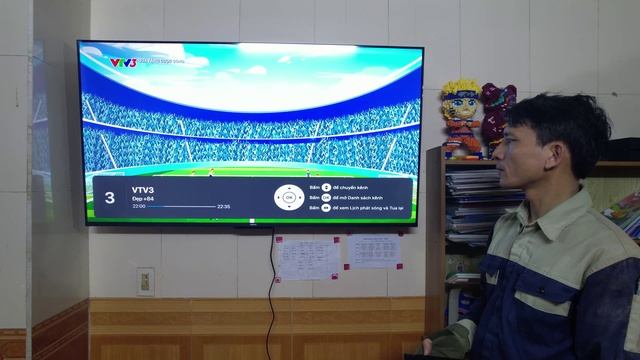 Lắp tivi xiaomi A Pro 55 inches tại 61X 34X Trần Nguyên Hãn Hải Phòng.