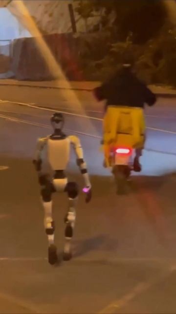 За работу доставщиком скоро придется драться с 🤖, готовьтесь! 💪📦 #Доставка #Роботы #работа