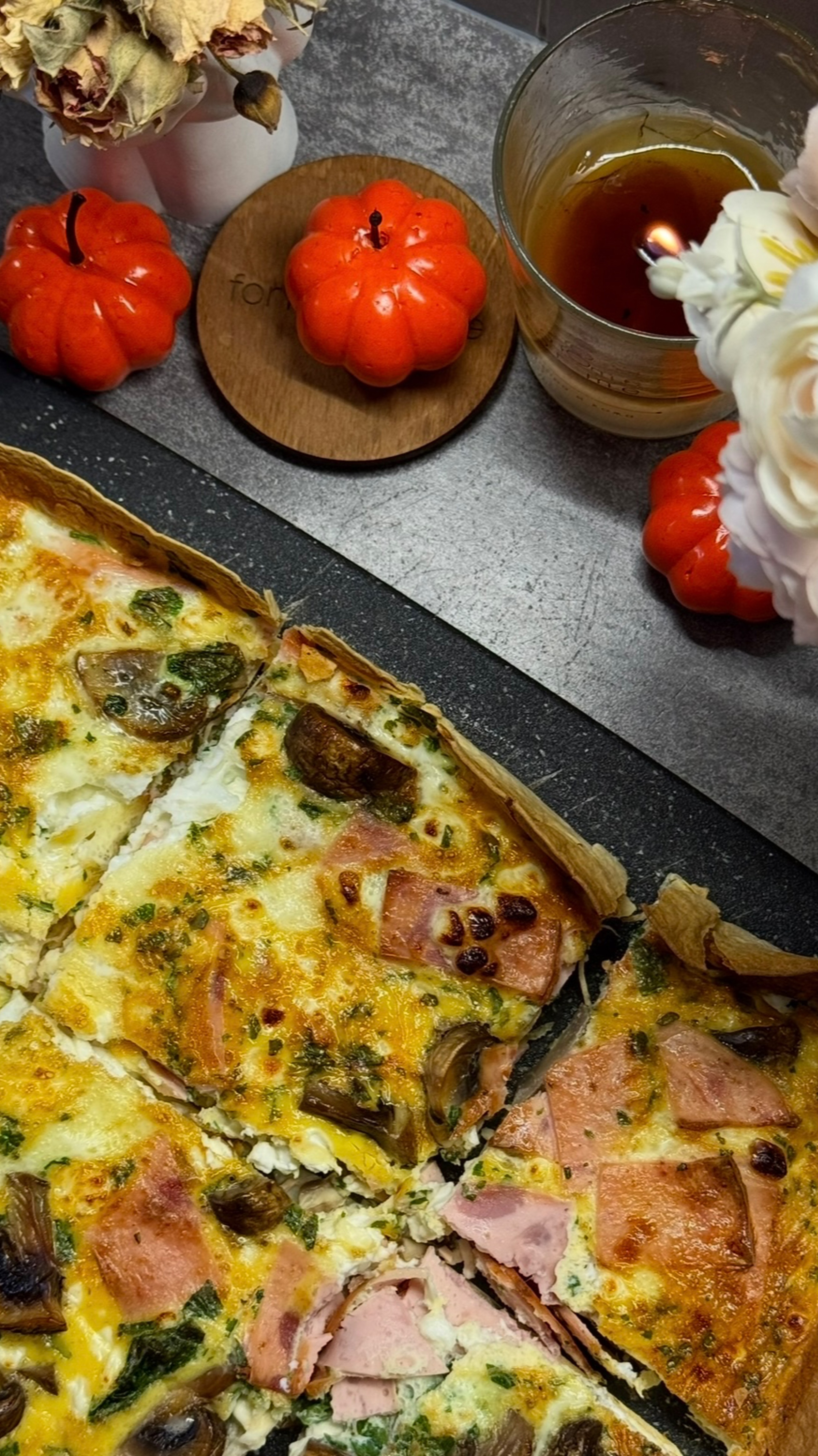 Белковый завтрак в тортилье🍳🥙