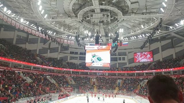 Гол Спартак забей! ХК Спартак Москва - ХК Салават Юлаев 10.10.2025