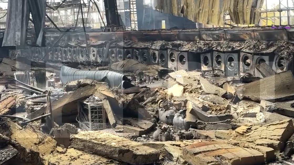 Торговый центр в Донецке уничтожен после атаки ВСУ