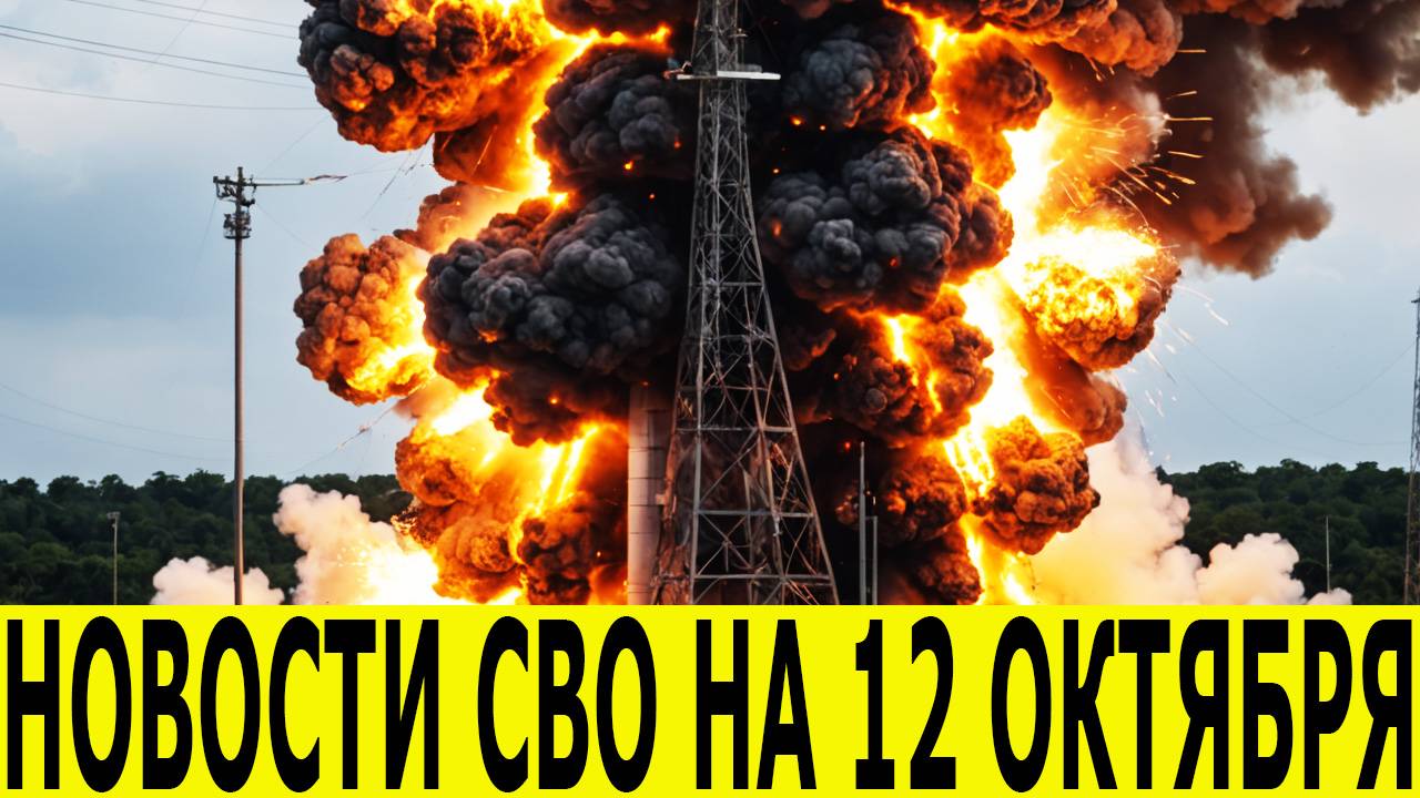 Новости СВО на 12 октября. Боевая Сводка С Фронта!  Оперативная обстановка на фронте. Новости дня