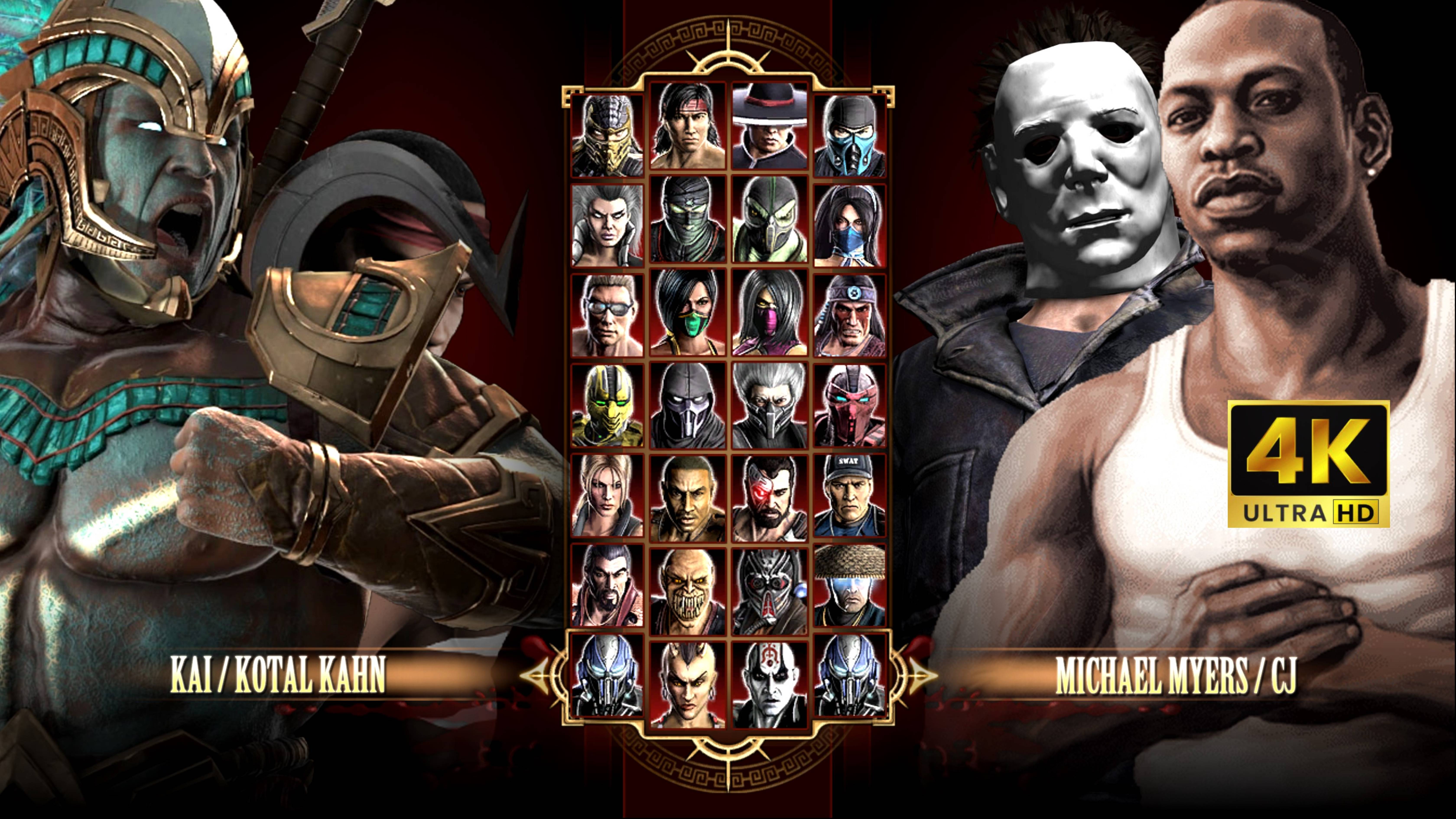 Игра за Kai  Kotal Kahn в Mortal Kombat Komplete Edition на PC Expert в 4K