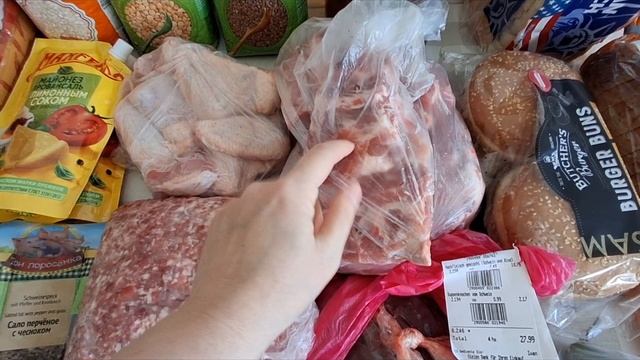 Закупка продуктов в русском магазине  на сумму 116  