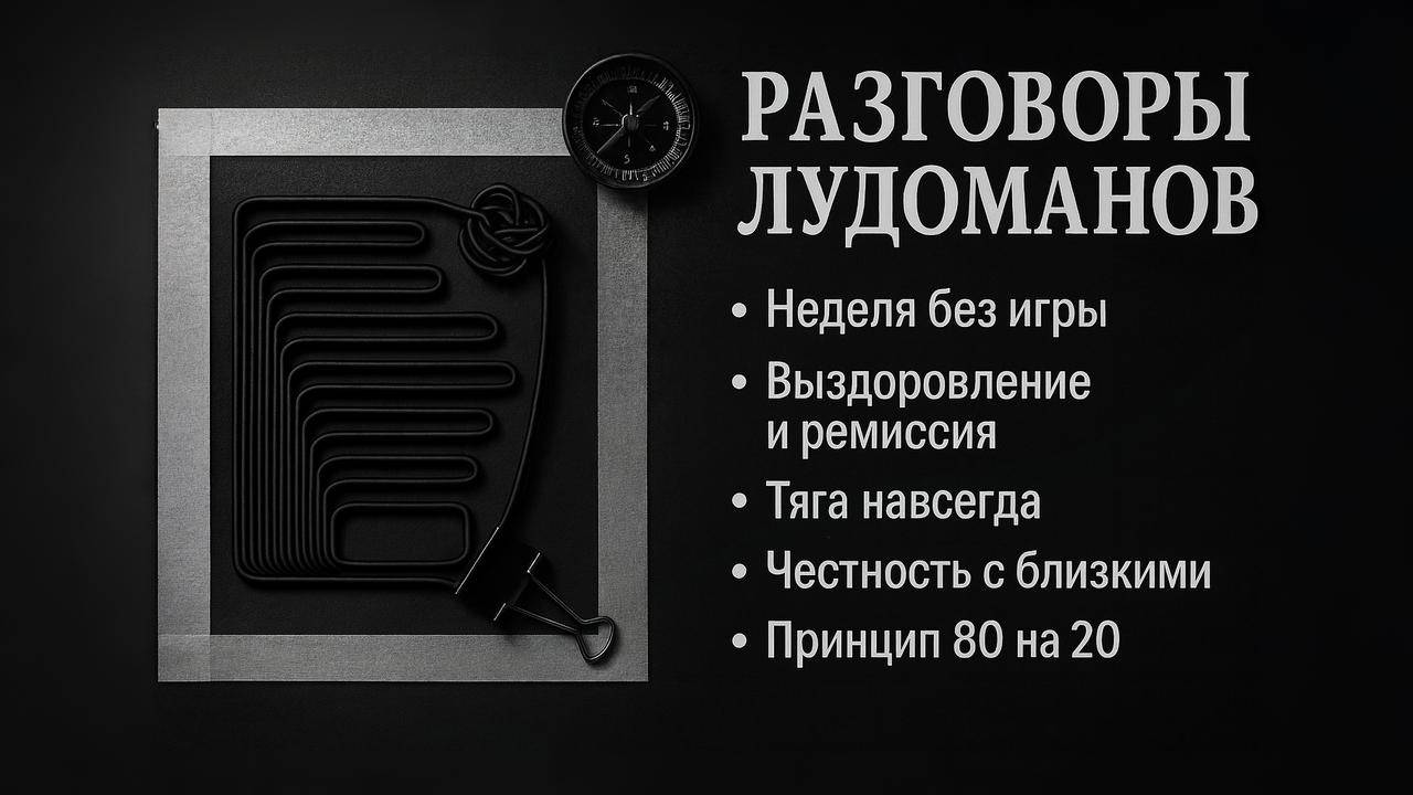 Разговоры лудоманов: путь от первой недели без игры к устойчивой ремиссии