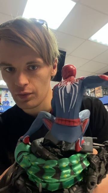 Обзор на коллекционную фигурку  Marvel Spider Man  #marvel   #spiderman #peterparker
