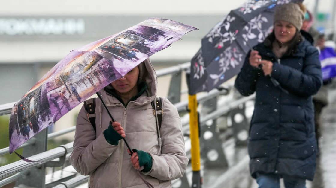 Первый мокрый снег ожидается в Москве вечером
