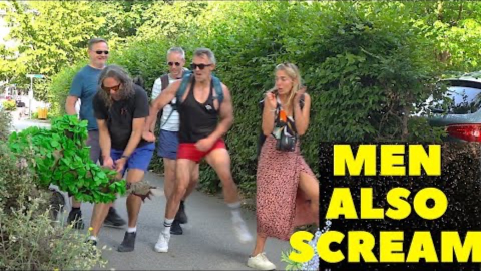 Best #Bushman Prank Reactions; Capturing Their Startled Reactions