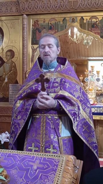 Слово настоятеля после Божественной Литургии в неделю 16-ю по Пятидесятнице, по Воздвижении.