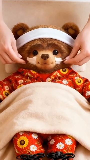 Мишка Топ на спа процедурах!