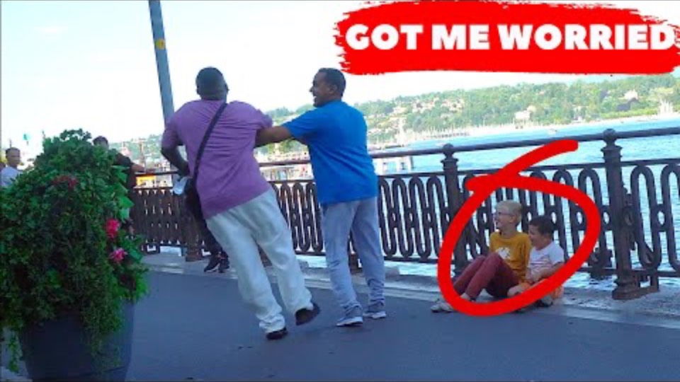 bushman prank GENEVA LAKEHE REALLY SCARED ME FUNNYVIDEO