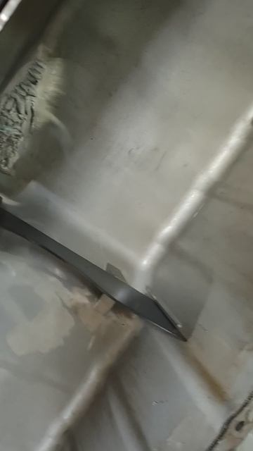 сварка китайского алюминевого поддона ДВС ветчай.