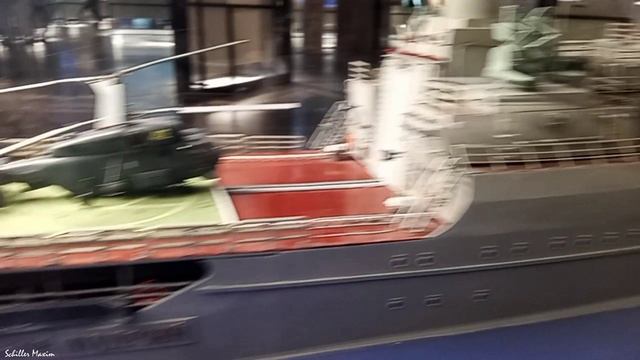 Модель Сторожевого корабля - «Ярослав Мудрый» (727) . Музей Военно-морской славы .