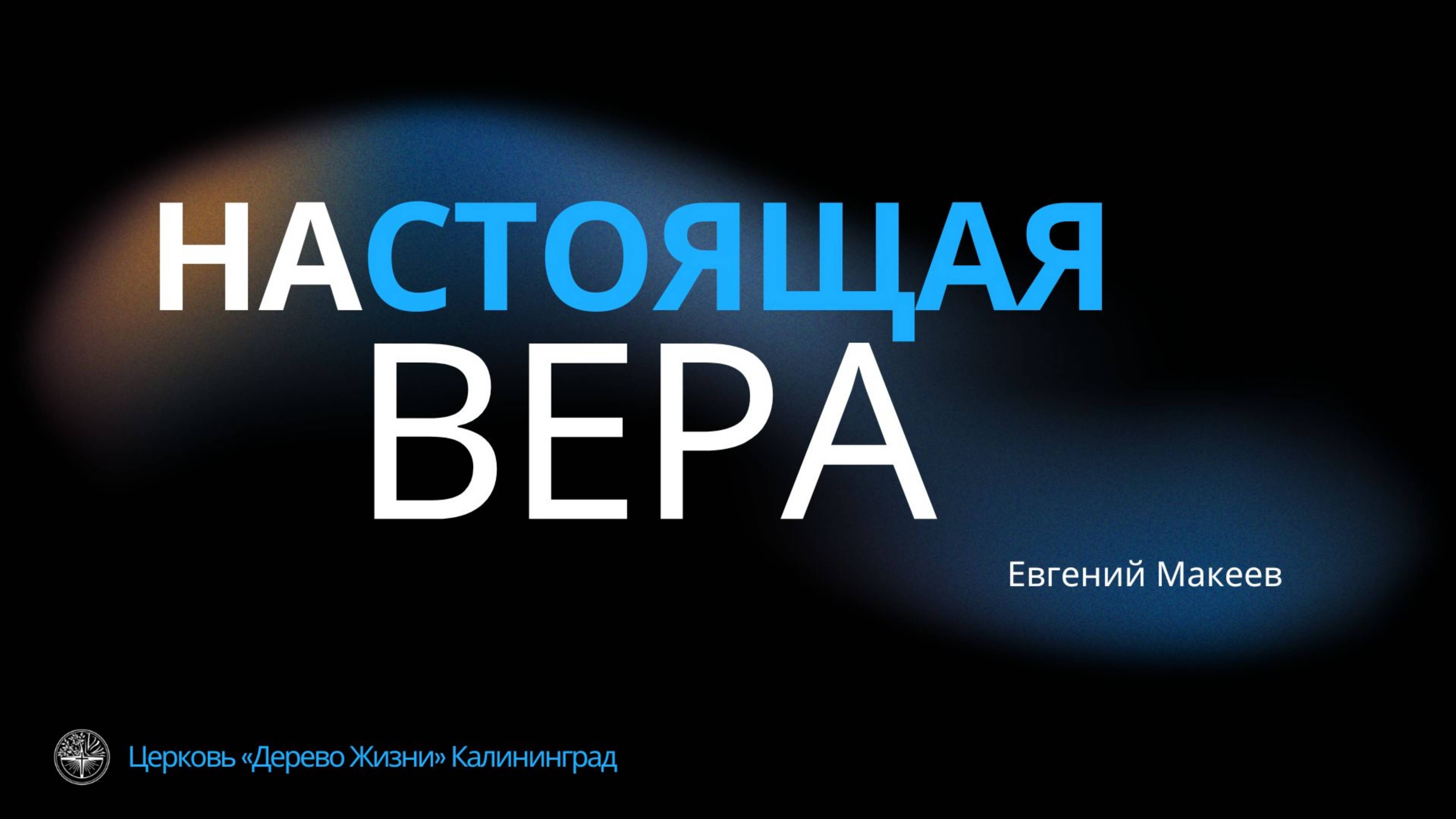 12.10.25 Калининград. «Настоящая вера» - Евгений Макеев