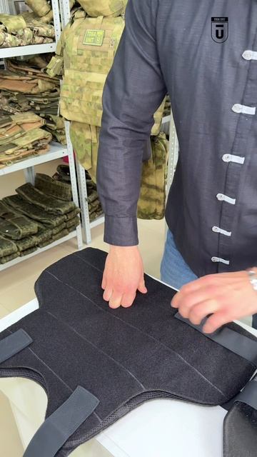 Демонстрация бронежилета скрытого ношения от TOGA UNIT #СВО #снаряжение #СВМ