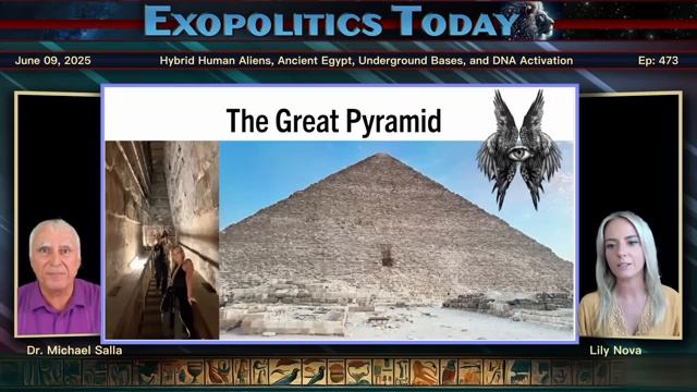 Hybrid Human Aliens, Ancient Egypt, Underground Bases And DNA Activation