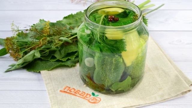 Огурцы консервированные малосольные