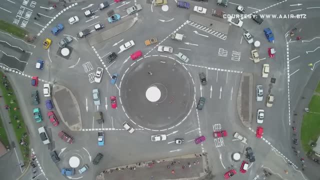 Самая безумная и сложнейшая транспортная развязка в мире — «Волшебная карусель»
