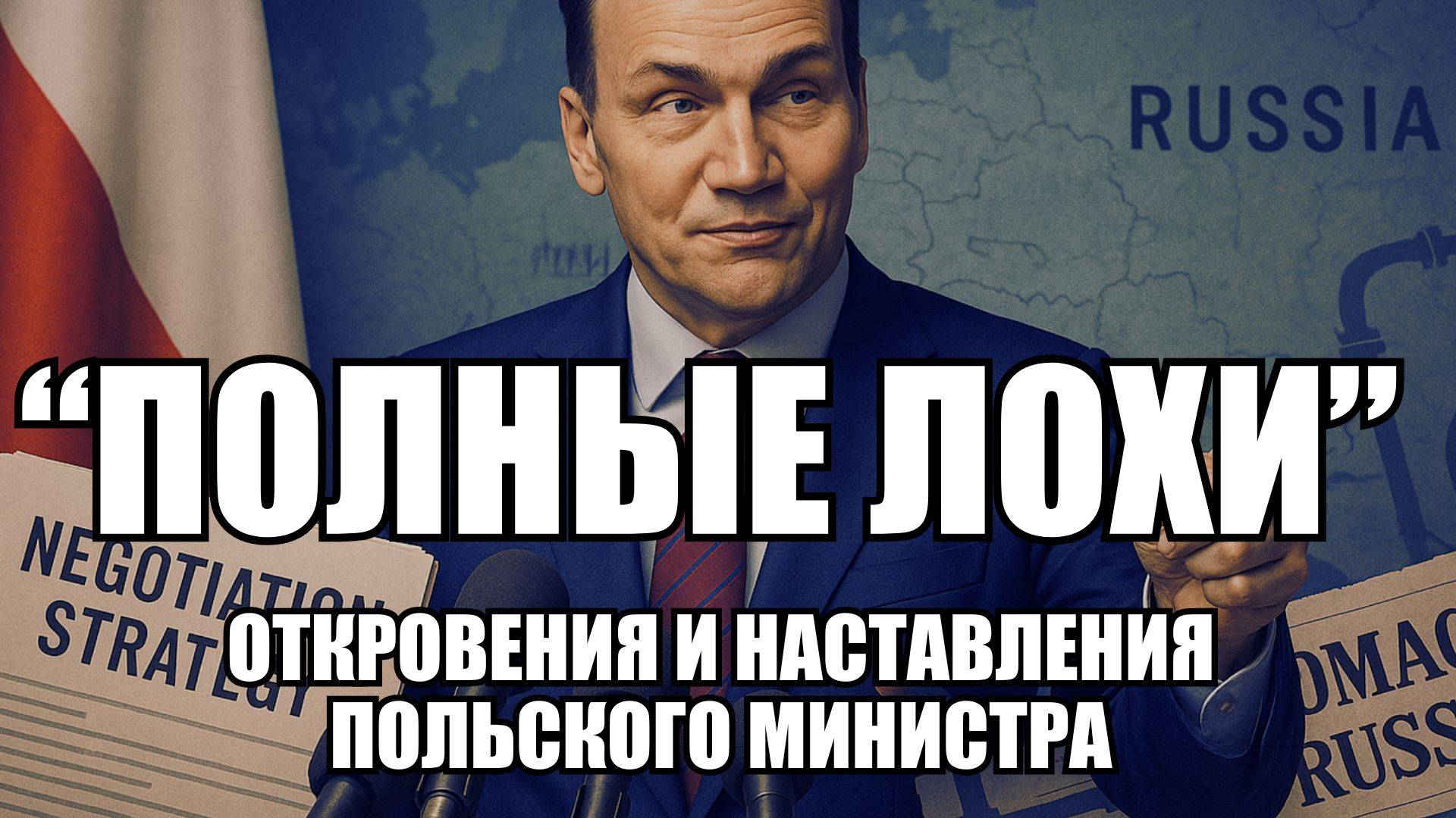 Министр который назвал Польшу лохами теперь учит как победить Россию  Крамаровский пояснит
