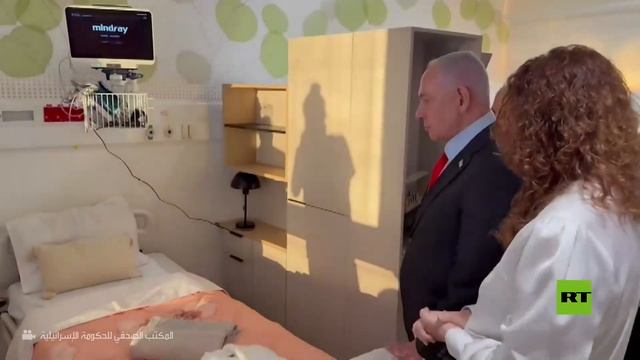 نتنياهو يزور مركز شيبا الطبي ويتفقد ترتيبات استقبال الأسرى