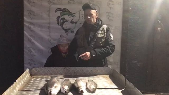 улов форели