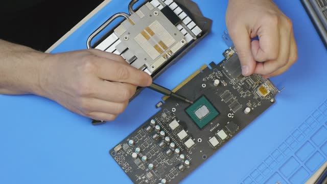 Обслуживание Colorful GTX 1060! Замена термопрокладок и термопасты.