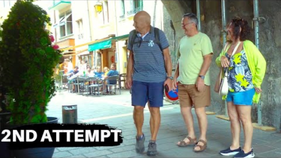 CURIOUS OLD GUY GOT REALLY TERRIFIED (BUSHMAN PRANK)