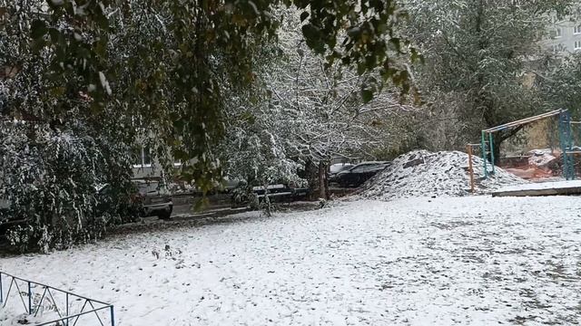 Зима настала а коммунальщики только зашевелились