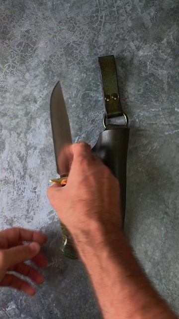 Классический нож с ламинатом s390