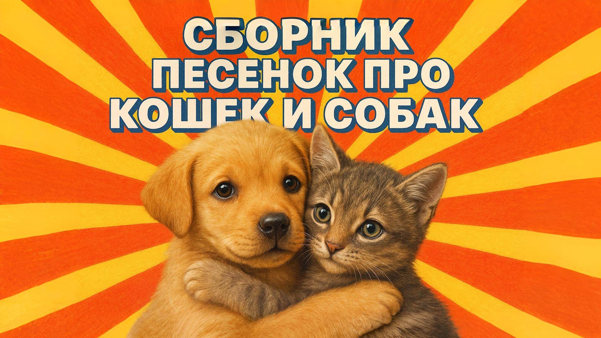 СБОРНИК ДЕТСКИХ ПЕСЕНОК ПРО КОШЕК И СОБАК