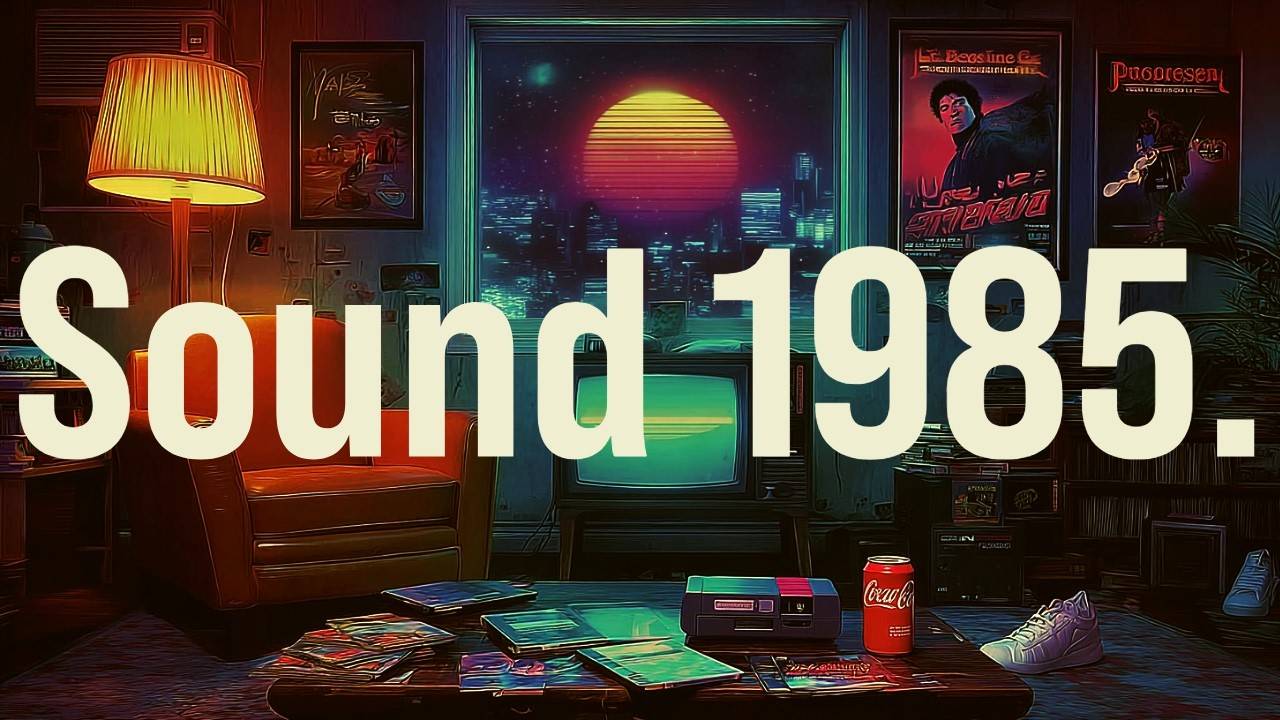 1985 RETRO  Chill 80s Evening Ambiance  Sentimental Synthwave  Dreamy Vibes