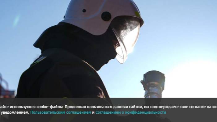 В Макеевке из-за атаки беспилотников ВСУ загорелся торговый центр