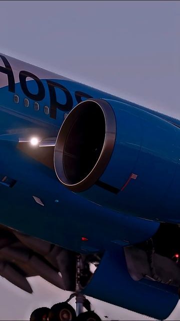 Eastern Hoops B777 Taking Off From Los Angeles