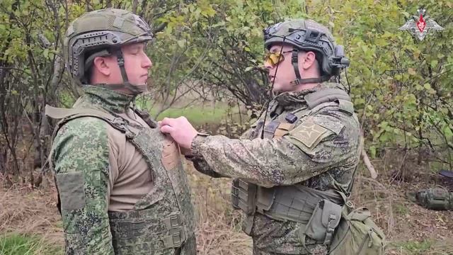 Награждение военнослужащих ГрВ «Днепр»