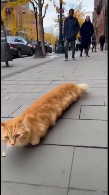 кот гусеница