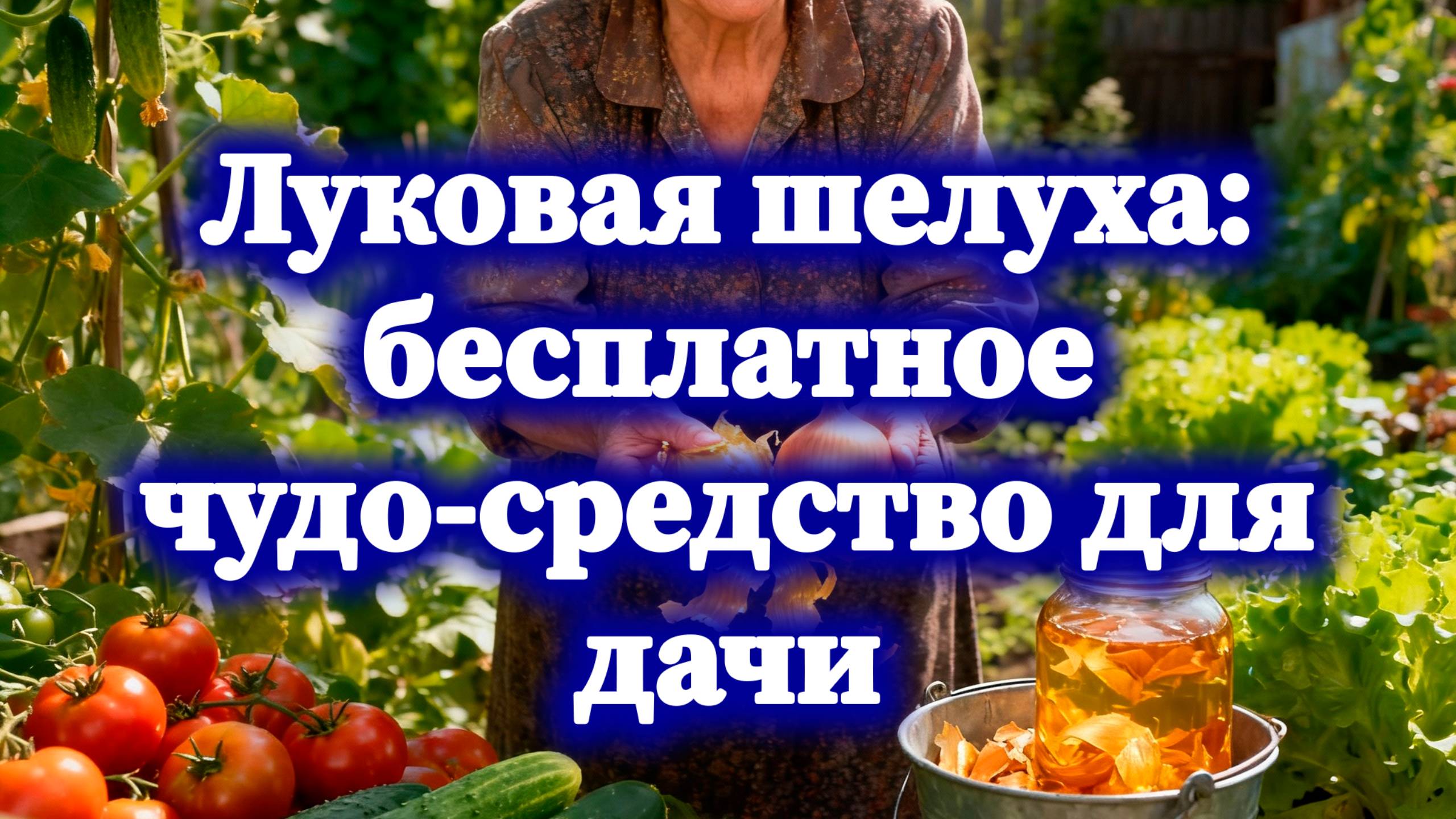 Луковая шелуха бесплатное чудо-средство для дачи