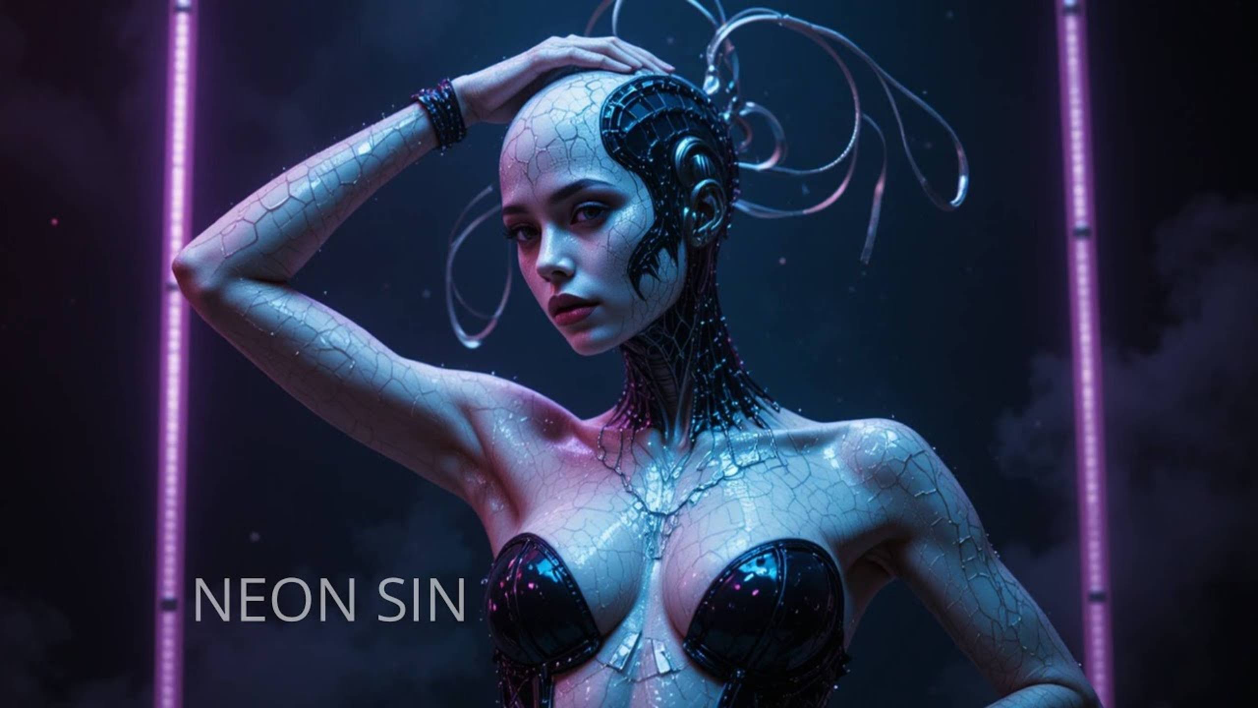 Futuristic House  Melodic Techno Journey  Neon Sin