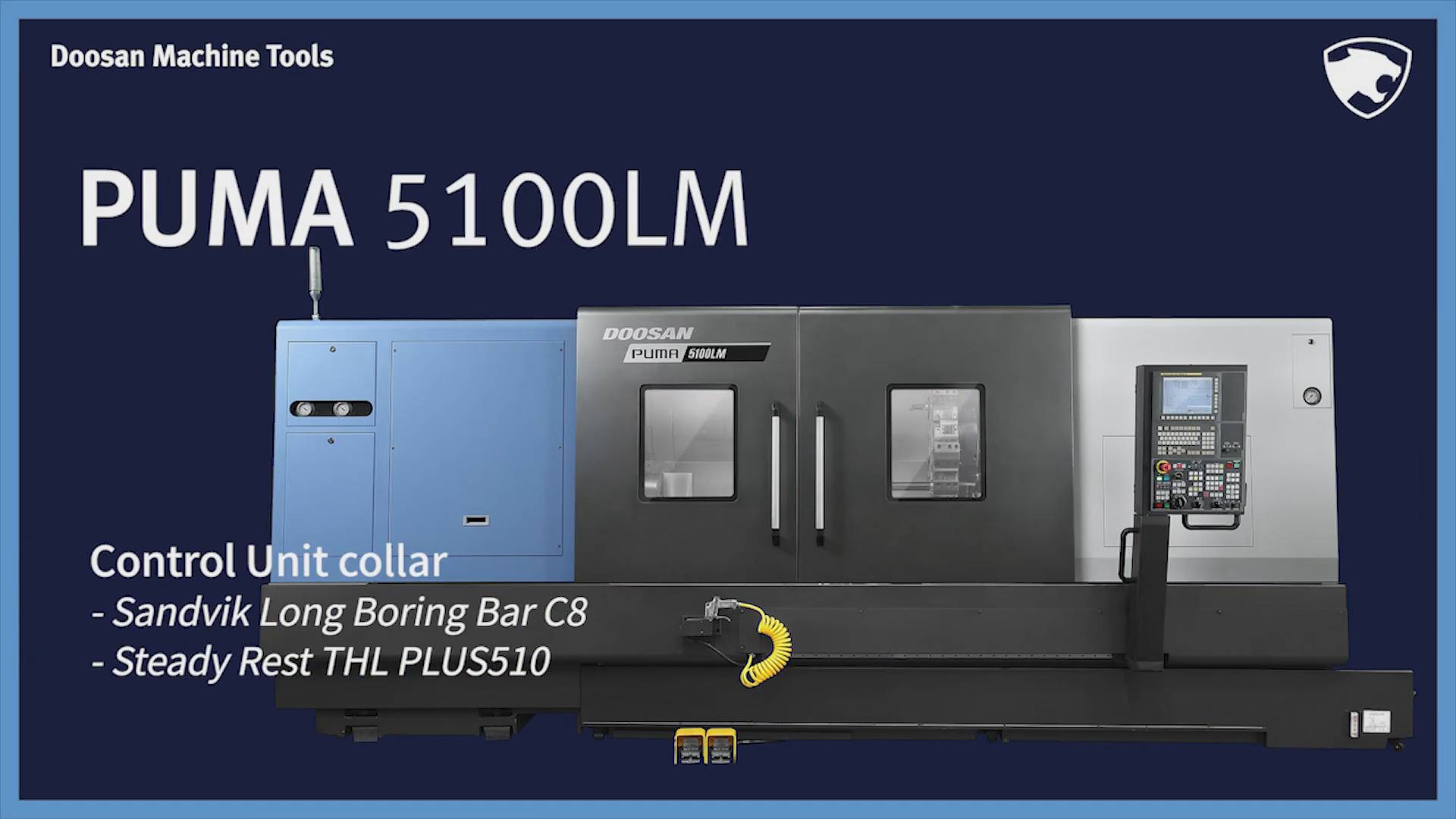 Токарный обрабатывающий центр PUMA 5100LM DOOSAN