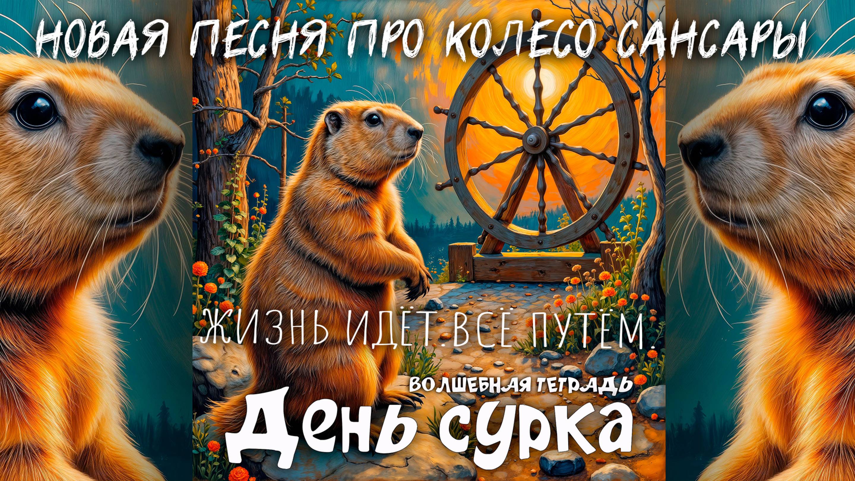 Волшебная тетрадь. День сурка. Новая песня про человека и колесо Сансары. Жизнь идёт! Всё путём!